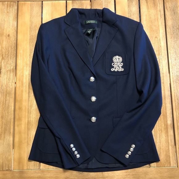 Ralph Lauren Jackets & Blazers - SOLD Ralph Lauren Vintage Navy Ladies’ Blazer